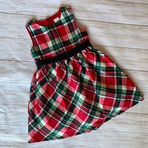 GYMBOREE Holiday Plaid Dress